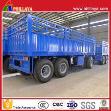 Single Wheel Axle Van Full Drawbar Trailer